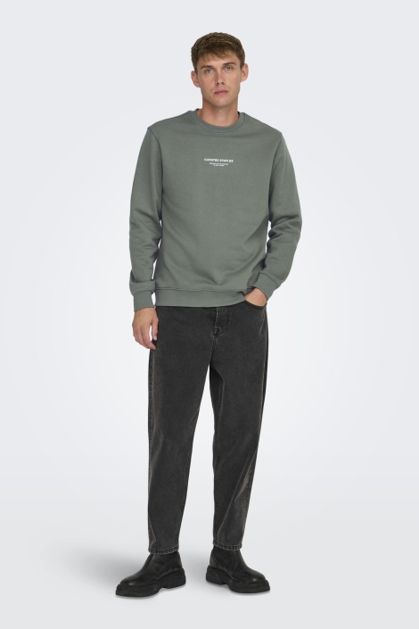 Only & Sons onscurated reg crew neck sweat